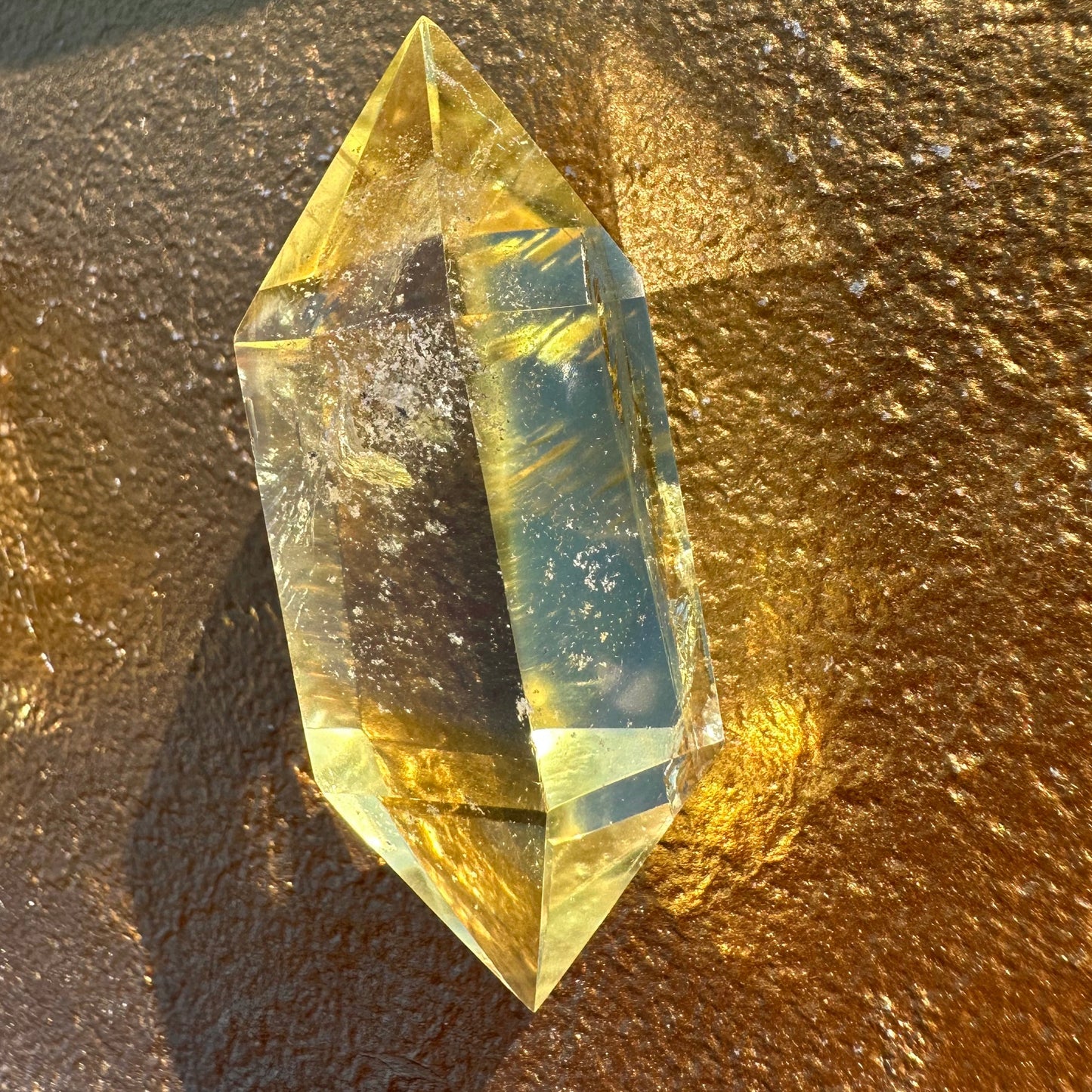 Smoky Citrine Double Terminated Wand