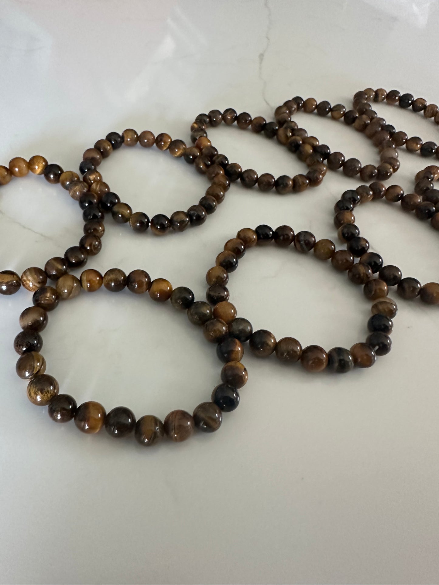 Lucky Tigers Eye Stretch Bracelet