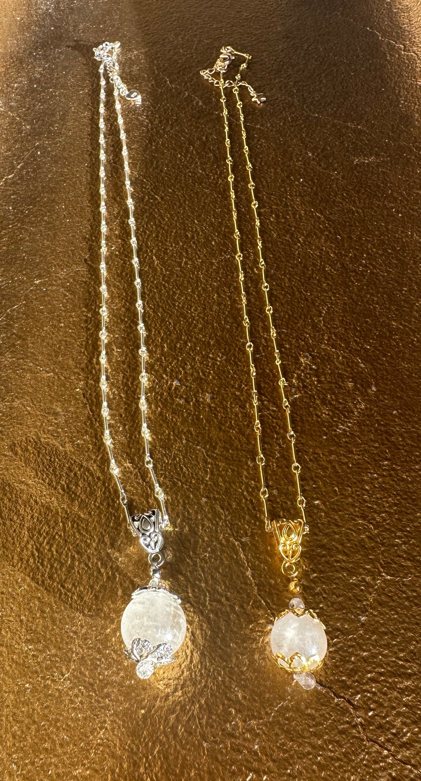 Moonstone Pool of Light Necklace