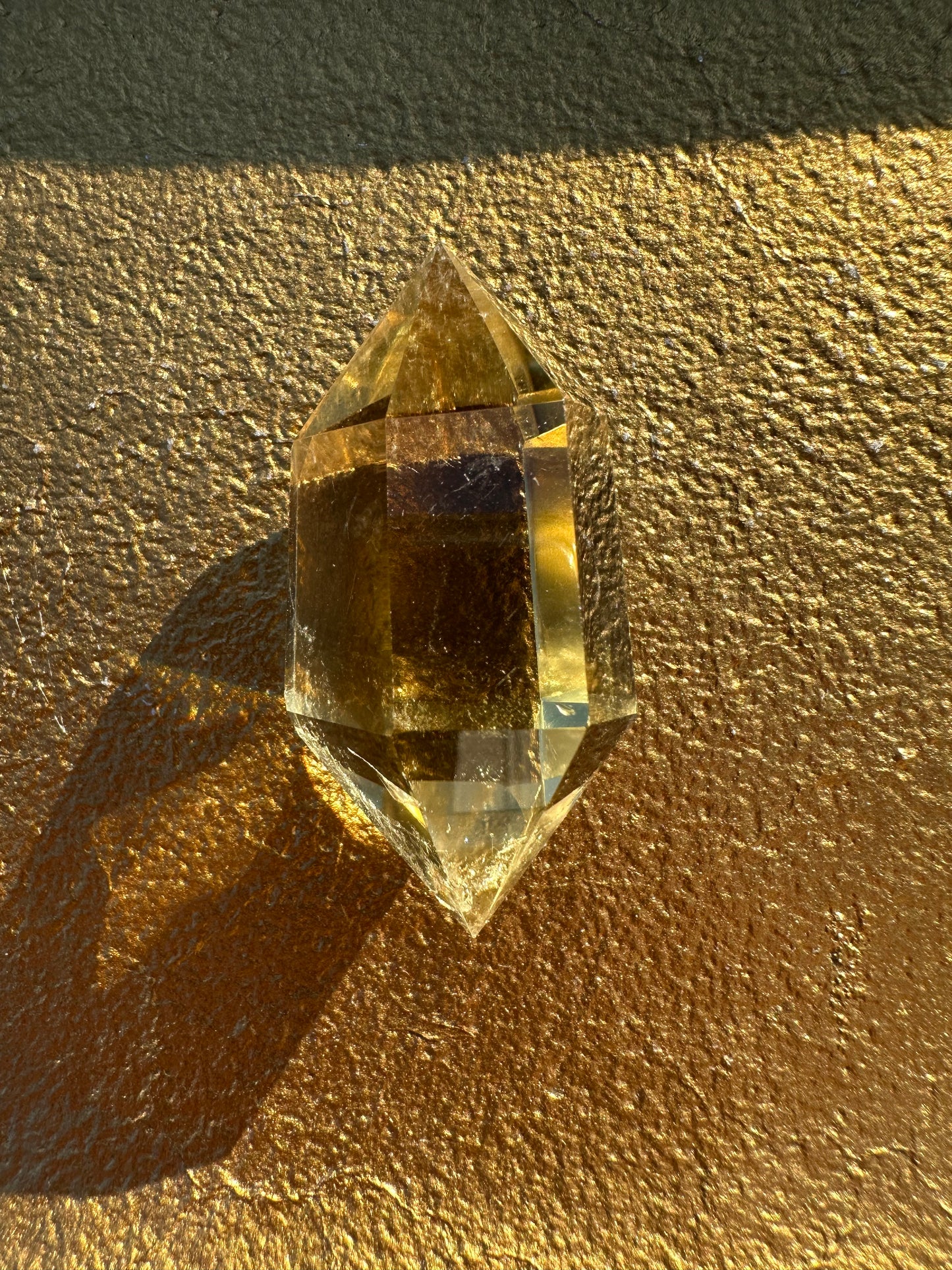 Smoky Citrine Double Terminated Wand