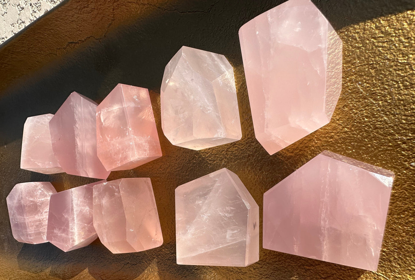 Gemmy Rose Quartz Freeforms