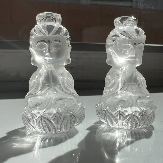 Clear Quartz Guanyin