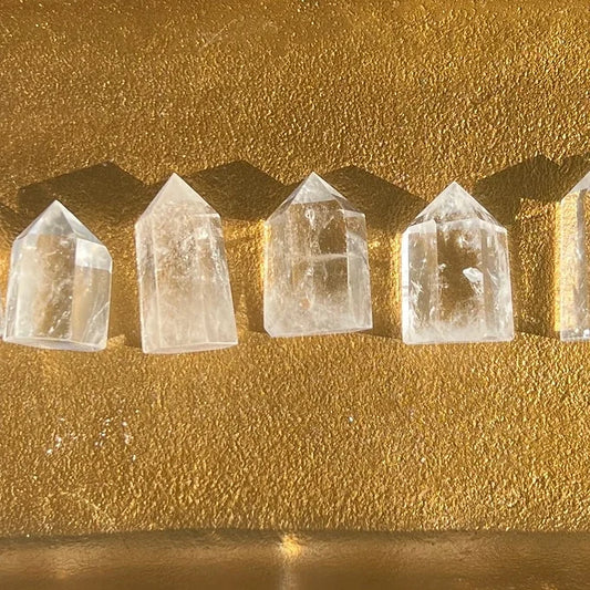 Clear Quartz Towers