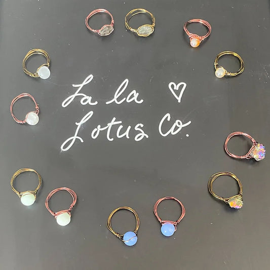 Customizable Wire Wrapped Rings