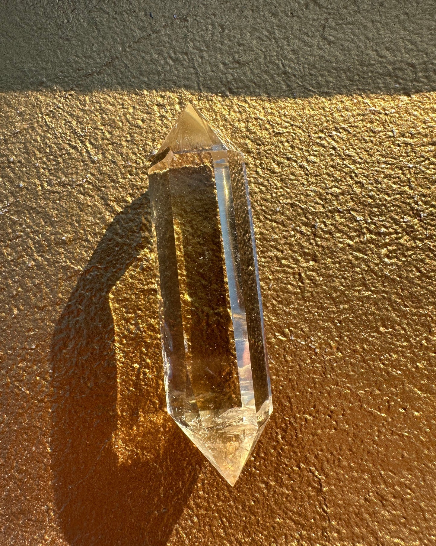Smoky Citrine Double Terminated Wand