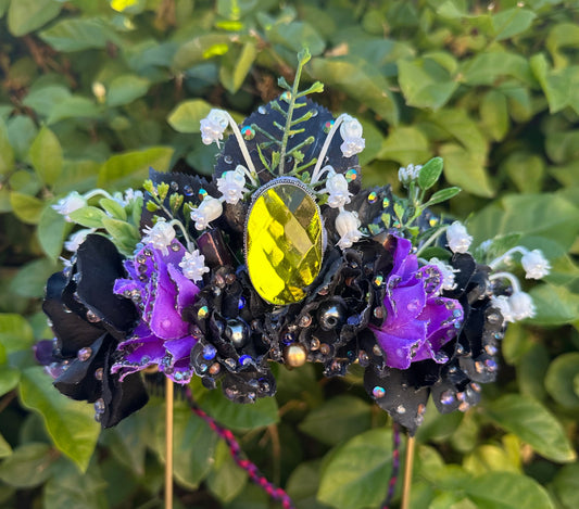 Mystic Topaz Flower Crown