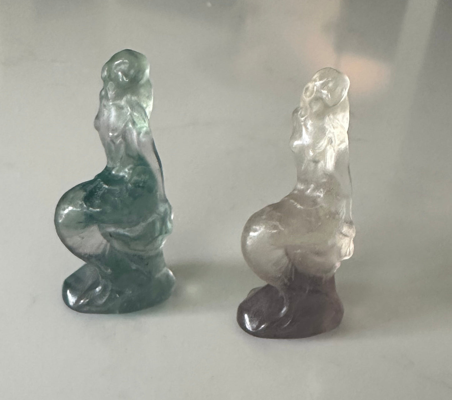 Mini Rainbow Fluorite Mermaid