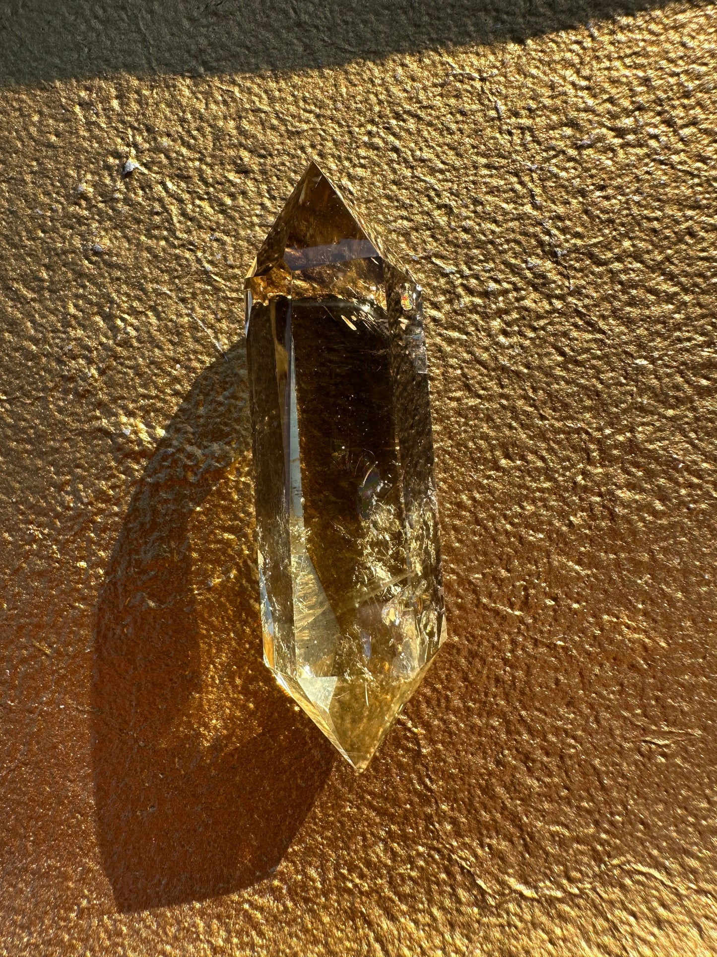 Smoky Citrine Double Terminated Wand