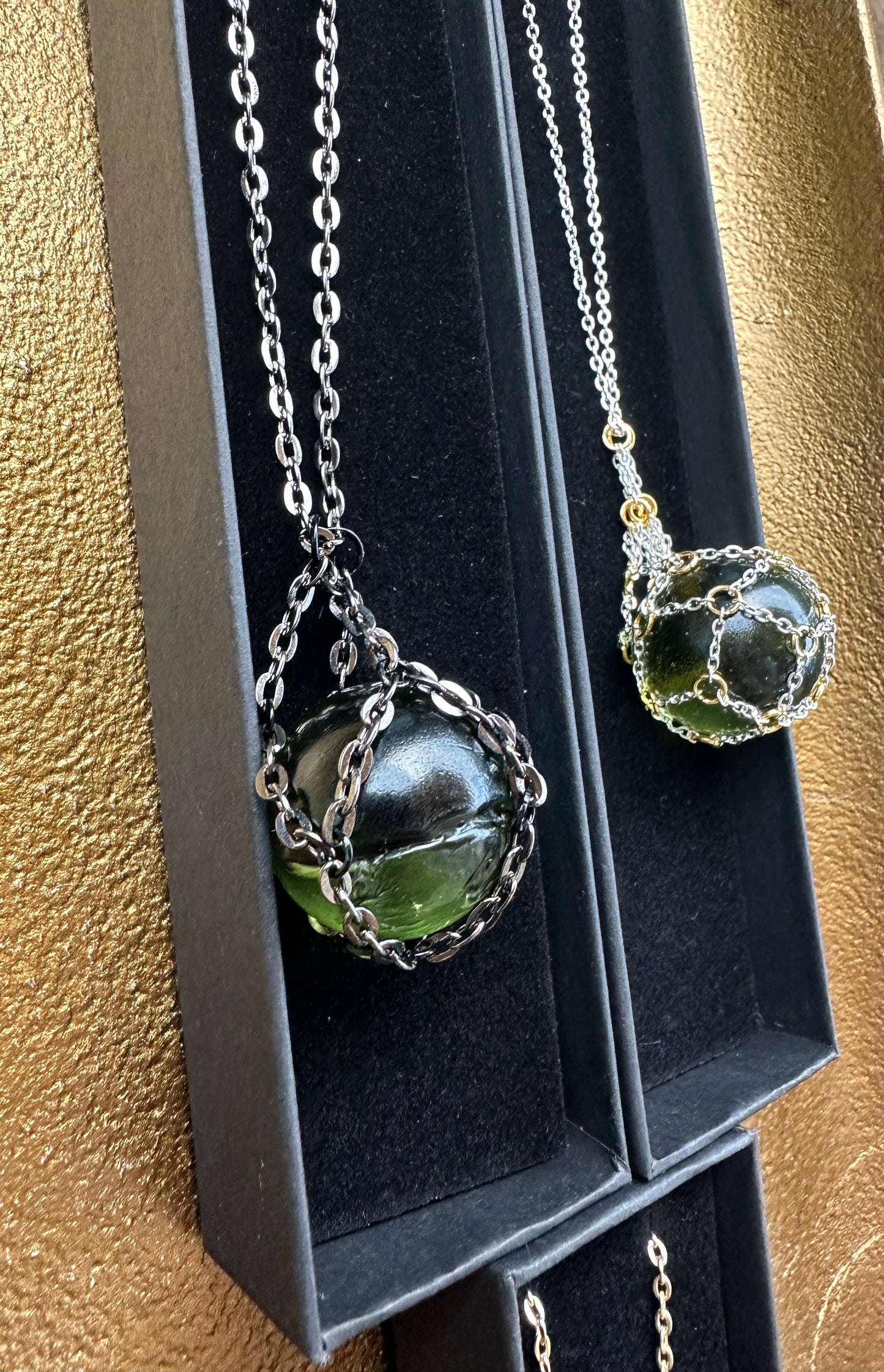 Chain Mail Trinket Necklace