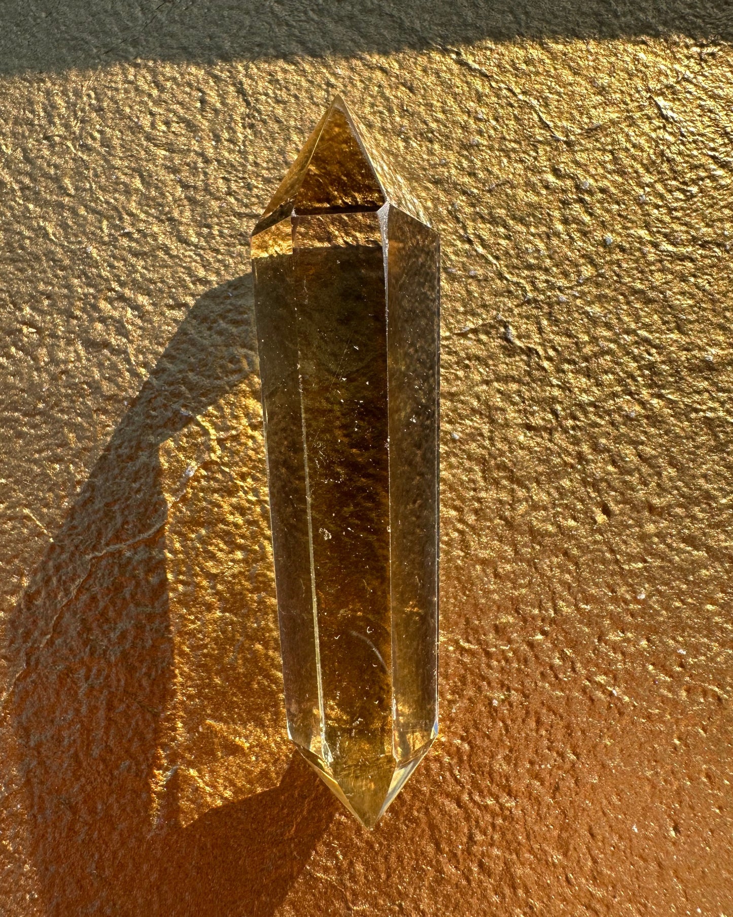Smoky Citrine Double Terminated Wand