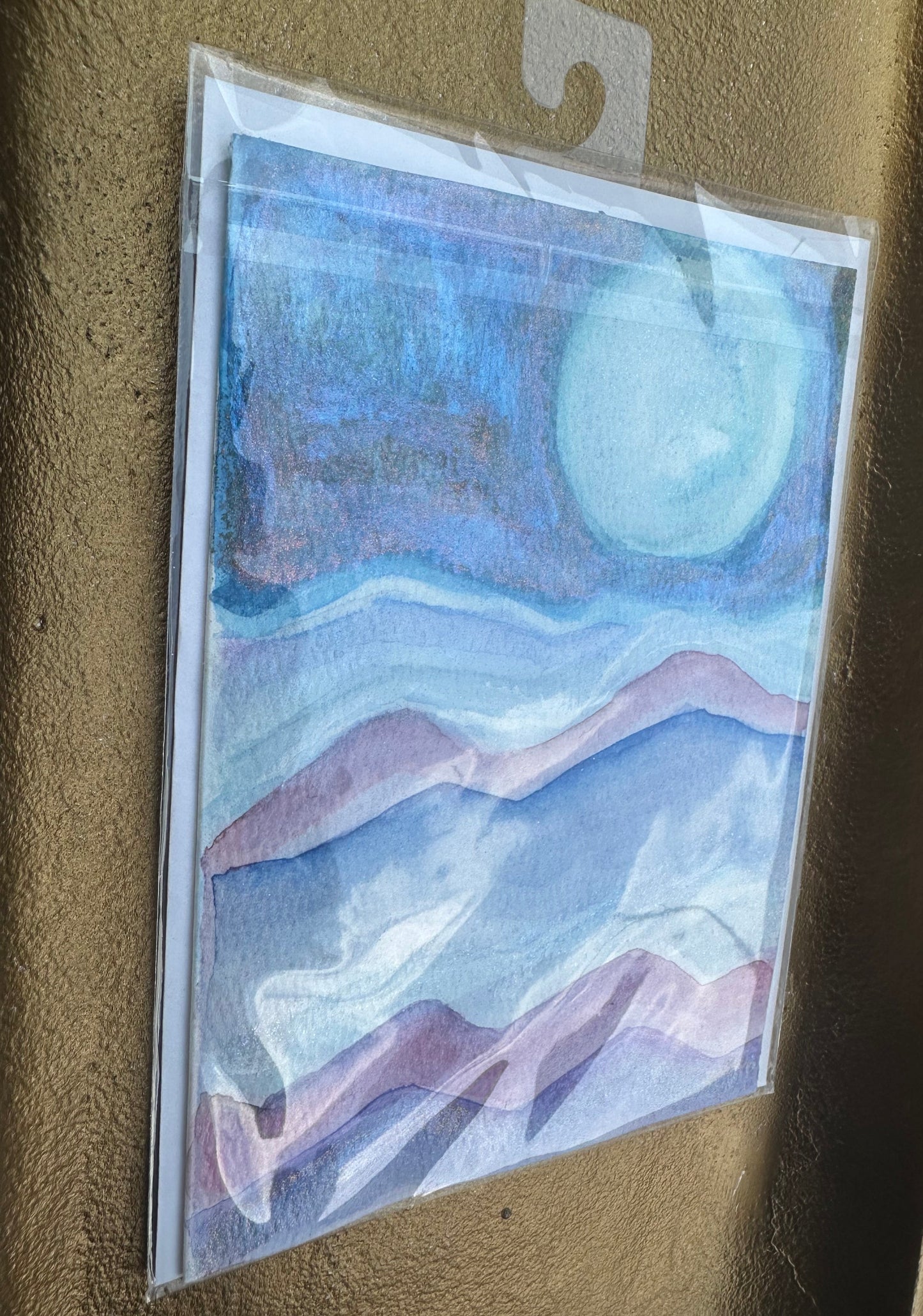 Handmade Mountain Cards