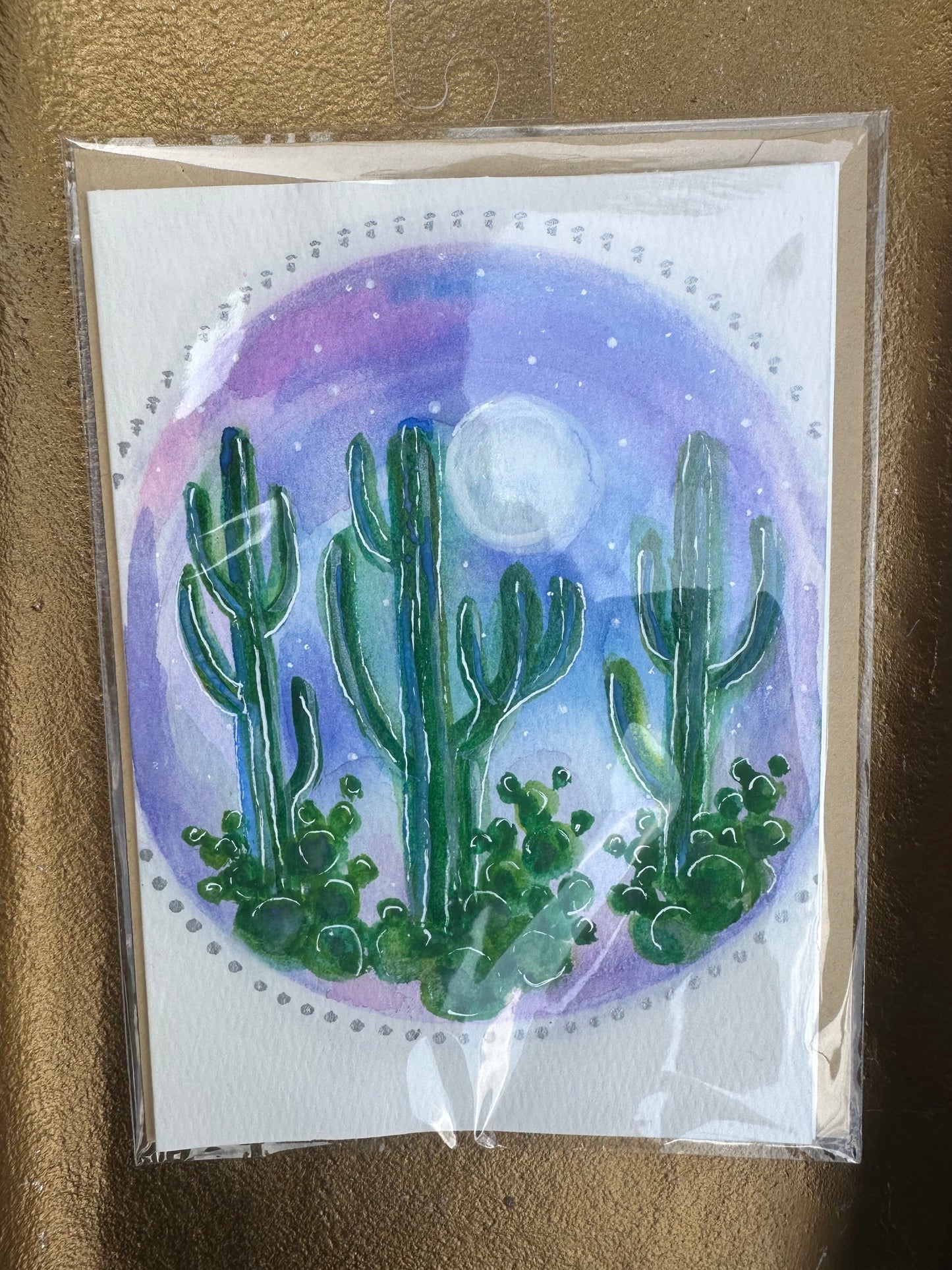 Midnight Desert Card