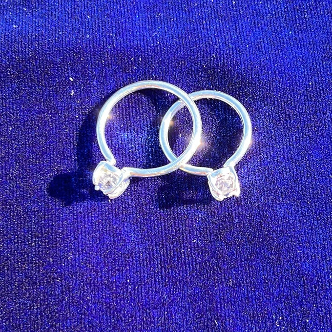 Herkimer Diamond Rings
