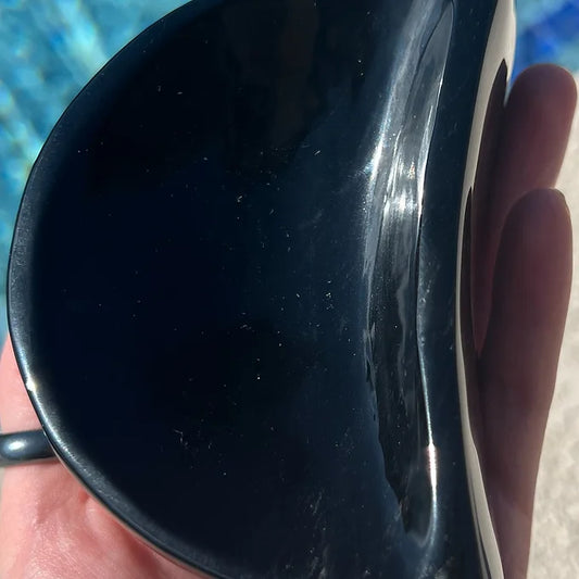 Obsidian Moon Bowl