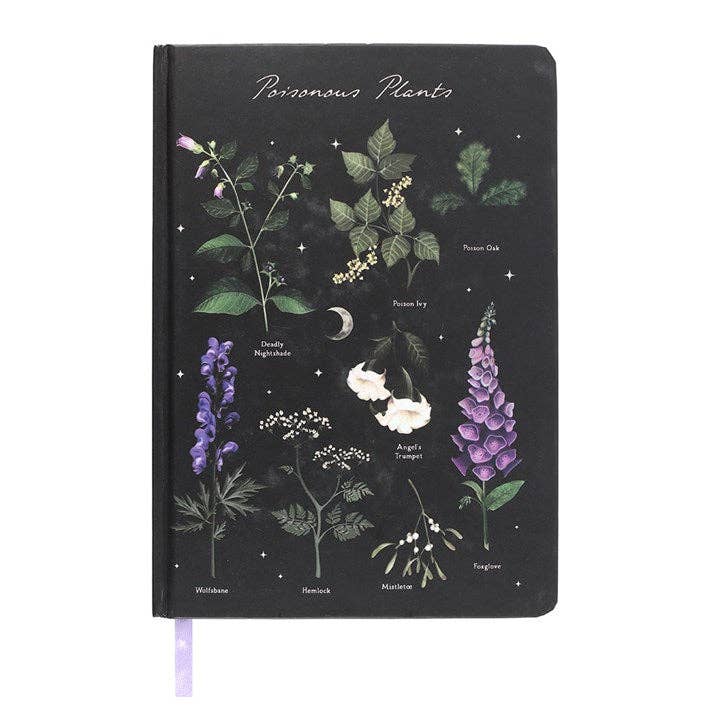 Poisonous Plants Gothic Botanical Notebook