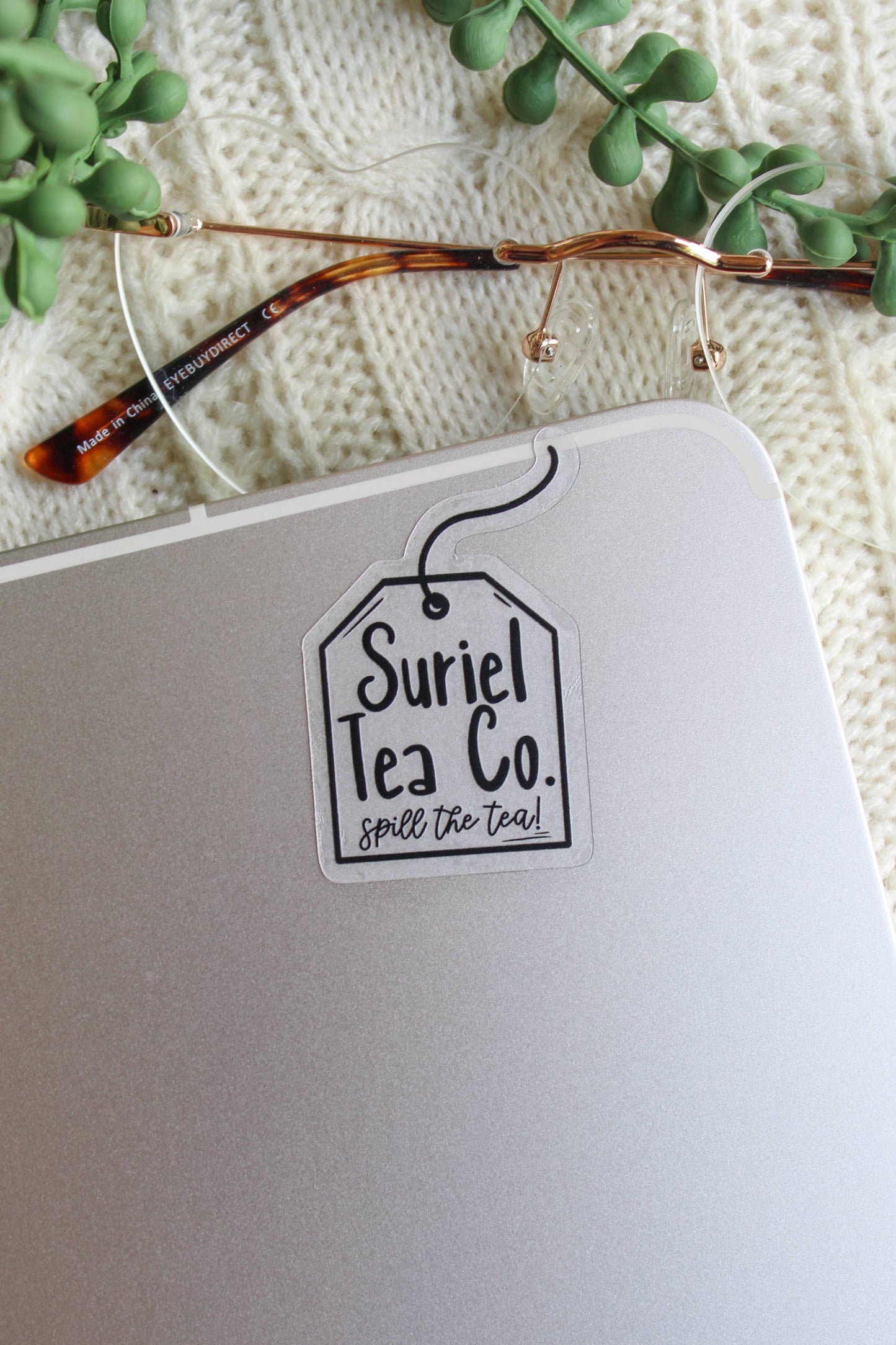 Suriel Tea Co Tea Bag Sticker | ACOTAR