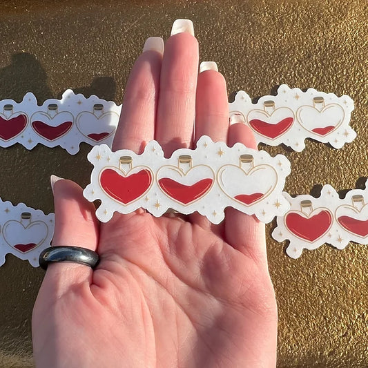 Heart Container Stickers