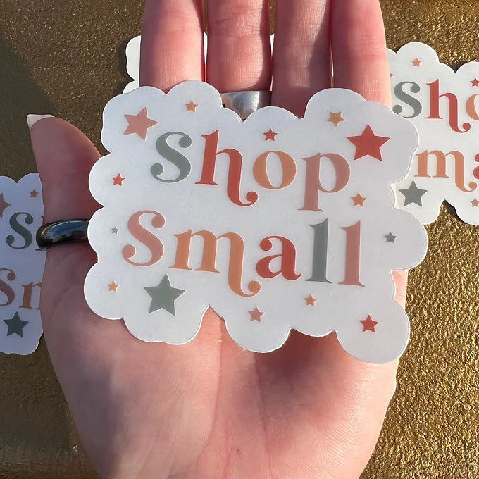 Shop Small Sticker Shop Small Sticker – Lala Lotus Co.